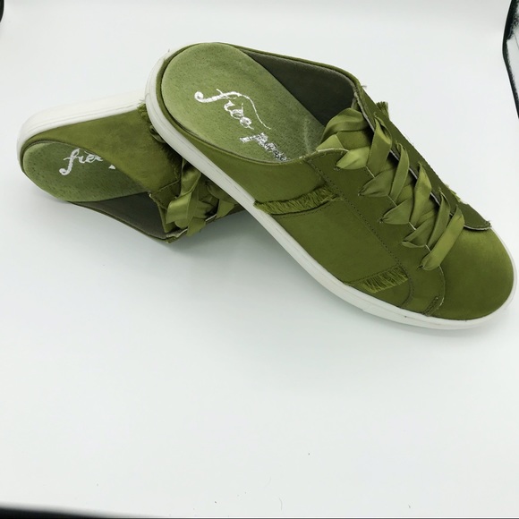 Free People Shoes - Free People Naples Satin Sneakers